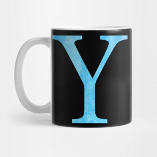 Blue Y Mug